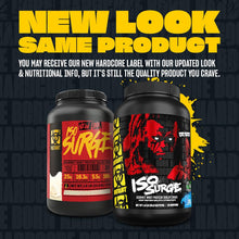 MUTANT ISO SURGE | Gourmet hardcore protein formula - whey protein Isolate powder, low carb, low fat, digestive enzyme boosted - Chocolate Fudge Brownie - 727 g