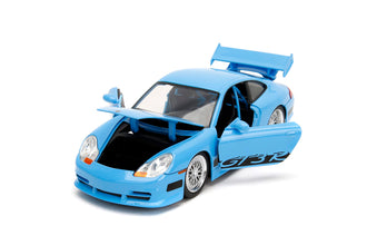 Jada Toys Fast & Furious Brian's Porsche 911 GT3 RS 1:24 Die-cast Car, Toys for Kids and Adults