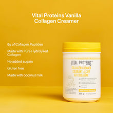 VITAL PROTEINS Collagen Creamer, Vanilla-flavoured, Helps Body Form Collagen, Each Serving Contains 6g Bovine Collagen Peptides, No Added Sugar, Gluten-free, Kosher, Paleo-friendly, 303 g