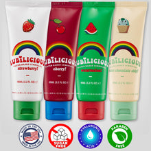 Lubilicious Flavored Lube 4 Pack: Edible Lube & Flavored Lubricants for Privacy – Delicious Flavored Lubes Variety - Cherry, Watermelon, Mint Chocolate Chip & Strawberry