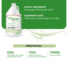 PREempt Ready-To-Use One Step Disinfectant Cleaner - All Purpose Disinfectant for Salons, Spas, Clinics, Studios (3.78 Liter)