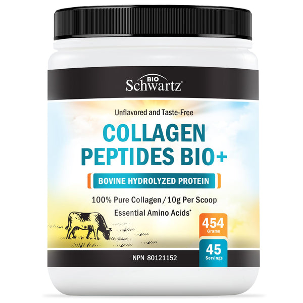 Collagen Peptides Powder | Hydrolyzed Collagen Powder with 18 Essential Amino Acids | Supports Healthy Skin Hair & Nails | Bone & Joint Support | Unflavored, Non GMO, Gluten Free | Easy to Mix | 16 oz