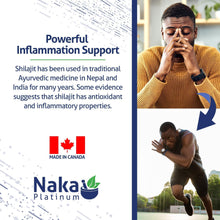 Naka Platinum Shilajit Testosterone, (150 veggie caps) 250mg, 3rd Party Lab Tested, Made in Canada