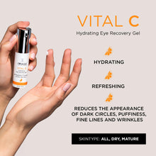 IMAGE Skincare Vital C Hydrating Eye Recovery Gel with SCT, Fresh Squeezed Oranges, 0.5 oz.