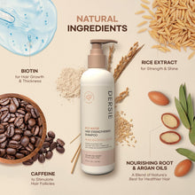 Rice Water Hair Shampoo and Conditioner: Rice Water Shampoo for Hair - Infused with Biotin and Caffeine for for Thicker, Longer and Fuller Hair, for Women and Men