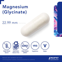 Pure Encapsulations Magnesium (Glycinate) - Supplement to Support Heart Health, Nerves, Muscles & Metabolism* - With Magnesium Glycinate - 180 Capsules