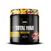 REDCON1 Total War Pre Workout Powder, Tiger's Blood - Beta Alanine + Citrulline Malate Vegan & Keto Friendly Preworkout for Men & Women with 250mg of Caffeine - Fast Acting HMB (30 Servings)