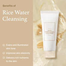 I'm from Rice Whip Facial Cleanser 5.07 Fl Oz, low-pH Korean Rice Water Face Wash for sensitive, dry skin, Gentle Face Wash for Hydrating & Moisturizing, Creamy Lather, Makeup Remover