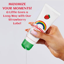 Lubilicious Flavored Lube 4 Pack: Edible Lube & Flavored Lubricants for Privacy – Delicious Flavored Lubes Variety - Cherry, Watermelon, Mint Chocolate Chip & Strawberry