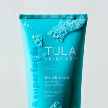 TULA Skin Care The Cult Classic Purifying Face Cleanser - Gentle and Effective Face Wash, Makeup Remover, Nourishing and Hydrating, 4.2 oz.