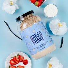 Naked Shake - Vanilla Protein Powder - Plant Based Protein Shake from US & Canadian Farms with MCT Oil, Gluten-Free, Soy-Free, No GMOs or Artificial Sweeteners - 30 Servings (Vanilla)