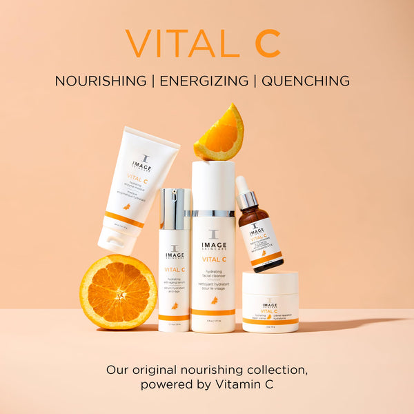 IMAGE Skincare Vital C Hydrating Eye Recovery Gel with SCT, Fresh Squeezed Oranges, 0.5 oz.