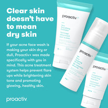 Proactiv+ 3 Step Advanced Skin Care Acne Treatment - Benzoyl Peroxide Face Wash, Exfoliating Face Wash And Pore Minimizer - 30 Day Complete Acne Skin Care Kit