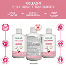 Collagen Supplement – Joint & Beauty Care Formula – Fast Action and Anti-Wrinkle – With Vitamin C - Cherry Flavour - 500ml – Non-GMO – Gluten Free – Sugar Free - Made in Canada