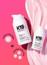 K18 Mini Leave-In Molecular Hair Mask, Repairs Dry or Damaged Hair, Reverse Hair Damage from Bleach, Color, Chemical Services & Heat, 0.51 Fl Oz