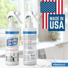 Surface Lock Home Ceramic Coating for Stainless Steel - 2pk - Prevents Fingerprints on Appliances, Countertops, Any Hard Surface In Your Life - Made in the USA Spray - 8 fl oz - Proof It Works to Seal