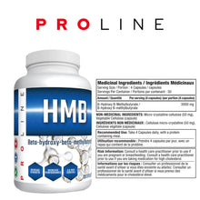 PROLINE HMB Capsules | 3000mg HMB (Beta-Hydroxy Beta-Methylbutyrate), 750mg Per Capsule | HMB Leucine Supplement for Muscle Growth, Recovery, Muscle Soreness, Strength | 120 Capsules