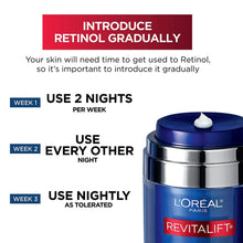 L’Oréal Paris Retinol Pressed Night Cream with Niacinamide, Reduces the Look of Wrinkles & Hydrates Skin, Revitalift Triple Power LZR, 47 ml