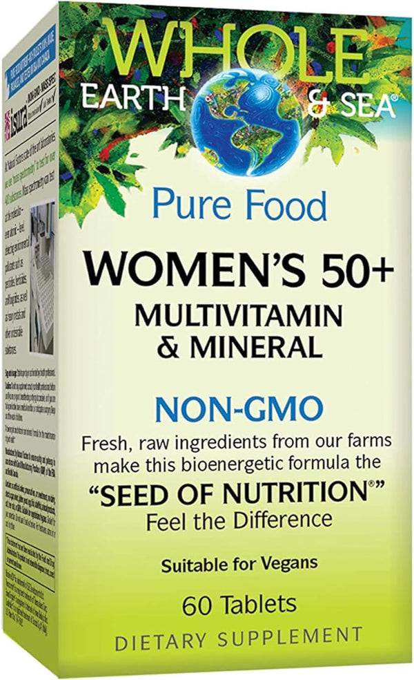 Whole Earth & Sea women's 50 + / 60 tablets