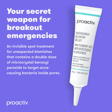 Proactiv Emergency Blemish Relief - Benzoyl Peroxide Gel - Acne Spot Treatment For Face and Body - 2 pack, .33 oz.