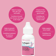 Smart Solutions Collagen Plus Drops, with Biotin, Supports Smooth Skin, Thick Hair, & Strong Nails, 30 mL