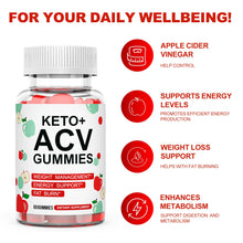 CanineGluca Keto ACV Gummies Advanced Weight Loss - Apple Cider Vinegar for Rapid Fat Burning, Detox & Improved Immunity - Gluten-Free & Sugar-Free Gummies for Women & Men - 60 Gummies