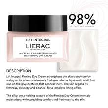 Lierac Lift Integral Firming Day Cream w/Hyaluronic Acid - Face Moisturizer for Women, Natural Ingredients for Hydration, For Sensitive Skin|50ml