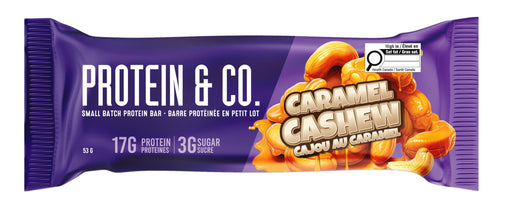 NEW Protein & Co. Small Batch Protein Bars - Caramel Cashew