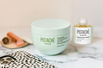 Pistaché Skincare Pistachio Biscotti Perfume Eau de Parfum + Nutty + Lightly Sweet + Boyfriend Butter Scent, 3.38 oz