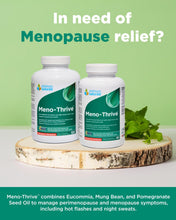 Platinum Naturals - Meno-Thrive, 120 Softgels - Hot Flashes and Night Sweats Supplements - Hot Flashes Menopause Relief for Women - Mood Support, Heart Health and Inflammation Supplements