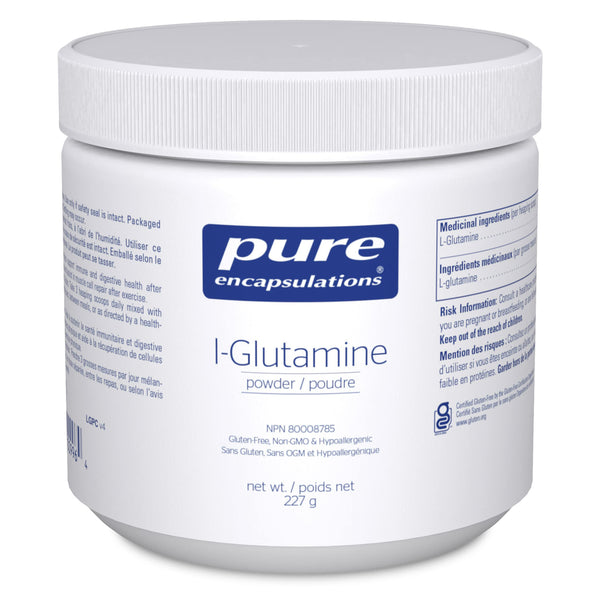 Pure Encapsulations L-Glutamine Powder - Supplement for Immune & Digestive Support, Metabolism & Muscle Support* - With Pure Free-Form L-Glutamine - 8 Ounces