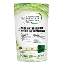 Gandalf Organic Spirulina Powder 300g 60-Servings - Pure Blue-Green Algae Superfood - Vegan, Packed with Iron, Antioxidants and Essential Nutrients, Perfect for Smoothies and Recipes