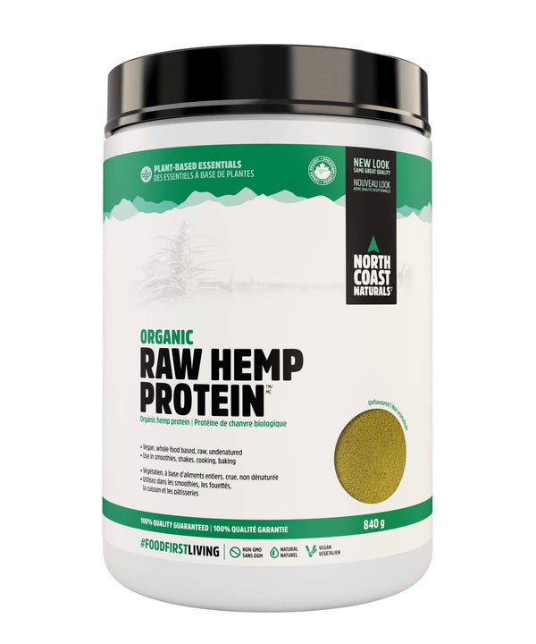 North Coast Naturals 100% Vegan Organic Raw Hemp Protein (840 g (Pack of 1))