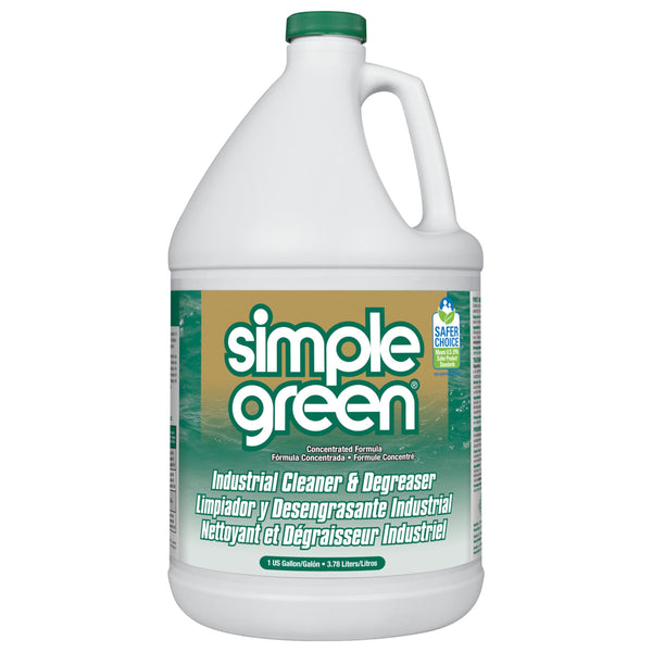 Simple Green 13005CT Industrial Cleaner and Degreaser, Concentrated, 1 Gal Bottle