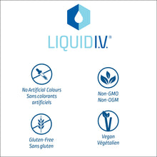 Liquid I.V. Electrolyte Drink Mix for accelerated hydration, Lemon Lime, Hydration Multiplier with Vitamins B3, B5, B6, B12 and C, 288 g, 18 on-the-go sticks