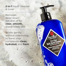 Jack Black Pure Clean Daily Facial Cleanser, 16 Fl Oz