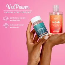 VeeFresh VeePower Lite Bundle - A Convenient Feminine Care Bundle for Any-Time Freshness & Odor Control - VeeCleanse Boric Acid Suppositories + VeeGentle Feminine Wash for pH Balance