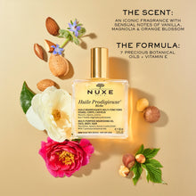 NUXE Huile Prodigieuse Riche Nourishing Oil - Intense Hydration & Luxurious Radiant Glow for Face, Body & Hair, 100ml