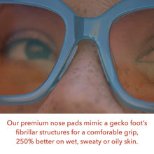 Setex Gecko Grip Ultra-Thin 0.6mm Anti-Slip Nose Pads for Eyeglasses (15 Clear Pair), USA Made, Micro-Structured Fibers, 0.6mm x 7mm x 16mm