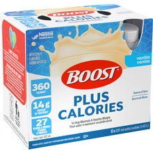 BOOST PLUS Complete Nutrition Drink, Vanilla, 6x237ml Bottles, Case Pack of 4, Packaging May Vary