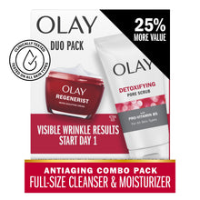 Olay Regenerist Advanced Anti Aging, Duo Pack, Cleanser 150 mL, Moisturizer 50 mL