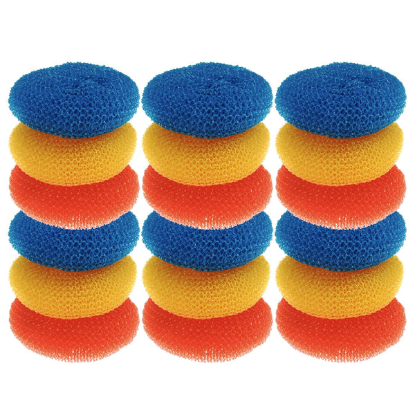 Lola 378 Plastic Mesh Scourer, 18-Pack