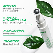 innisfree Green Tea Hyaluronic Acid Hydrating Eye Serum: Nourish, Soothe, Hydrate, and Support Skin Barrier