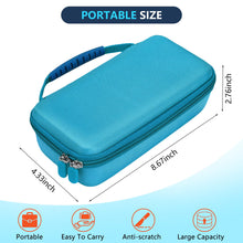 WFDL Portable Carrying Case for Nebulizer Machine and Asthma Inhaler… (Blue)