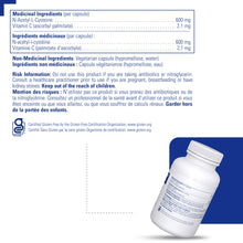 Pure Encapsulations NAC 600 mg - N-Acetyl Cysteine NAC Supplement for Immune Support, Liver Support & Antioxidants* - With Freeform N-Acetyl-L-Cysteine - 180 Capsules