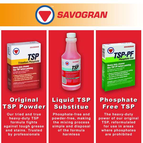 Savogran 10622 TSP Trisodium Phosphate Cleaner, 4.5-Pound