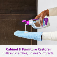 Rejuvenate Cabinet & Furniture Restorer Fills in Scratches Seals and Protects Cabinetry, Furniture, Wall Paneling