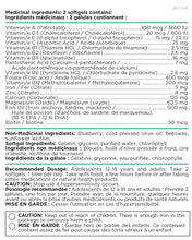 Platinum Naturals Easymulti Teen for Young Men - 120 Softgels with DHA, Vitamin D3, Omega 3 Fish Oil, Calcium & Magnesium Oxide for Brain Health & Skin Support, Multivitamin Supplement