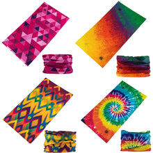 Outdoor Multifunctional Sports Headbands Magic Bandanas Seamless Scarf Headscarves(12pcs-Colourful series1)