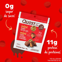 Quest Nutrition Peanut Butter Cups + Mini Peanut Butter Cups | High Protein, Low Carb, Low Sugar, Keto Friendly